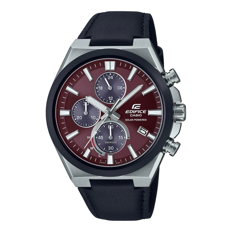 Casio Edifice EFS-S630BL-5AVUEF Herrenuhr Solar • Saphirglas • Chronograph