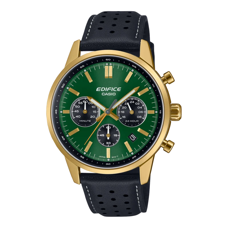 Casio Edifice EFR-575CL-3AEF Herren Armbanduhr • Chronograph • Edelstahlgehäuse
