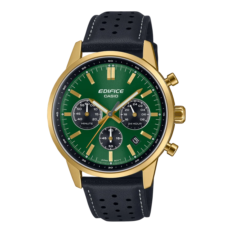 Casio Edifice EFR-575CL-3AEF Herren Armbanduhr • Chronograph • Edelstahlgehäuse
