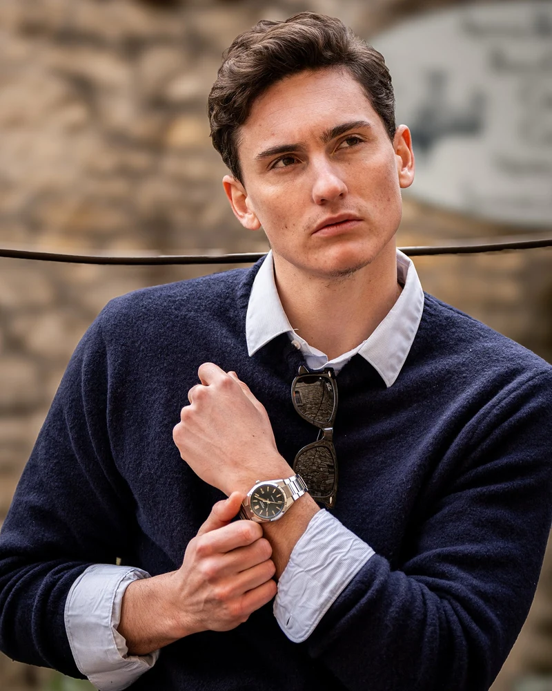 Casio Edifice EFK-110D-2AER Herrenuhr • Automatikwerk (Japan) • Saphirglas
