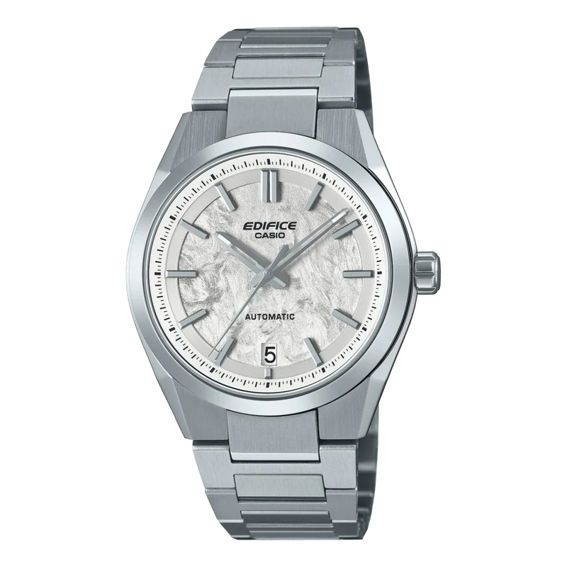 Casio Edifice EFK-100D-7AER Herrenuhr • Automatikwerk mit Saphirglas • Durchsichtiger Gehäuseboden