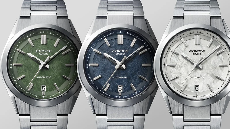 Casio EFK-100D-3AER Edifice Herren Armbanduhr • Automatikwerk • Saphirglas