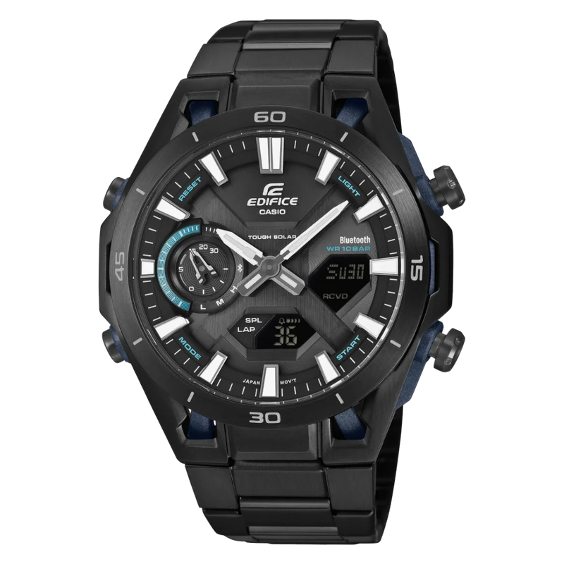 Casio Edifice Sospensione ECB-2300DC-1AEF Herrenuhr • Tough Solar & Bluetooth • Motorsport-Design