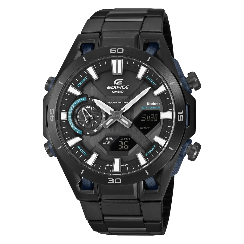 Casio Edifice Sospensione ECB-2300DC-1AEF Herrenuhr • Tough Solar & Bluetooth • Motorsport-Design