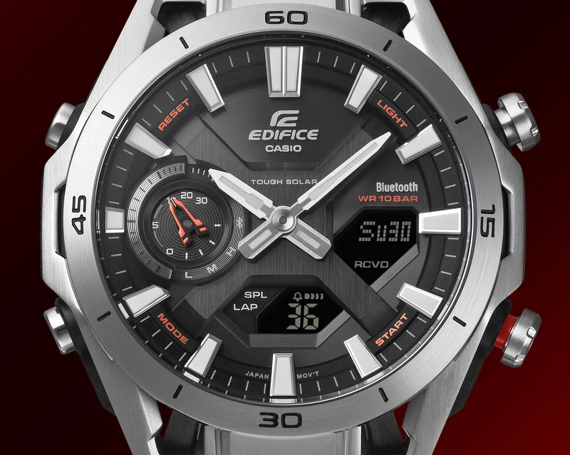 Casio Edifice Sospensione ECB-2300D-1AEF Herrenuhr • Tough Solar • Bluetooth Smartphone-Link