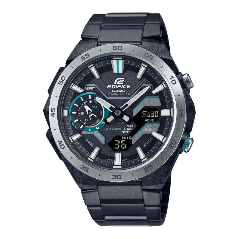 Casio Edifice ECB-2200DD-1AEF Herrenuhr Schwarz • Tough Solar • Bluetooth Smartphone-Link