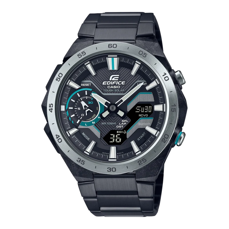Casio Edifice ECB-2200DD-1AEF Herrenuhr Schwarz • Tough Solar • Bluetooth Smartphone-Link