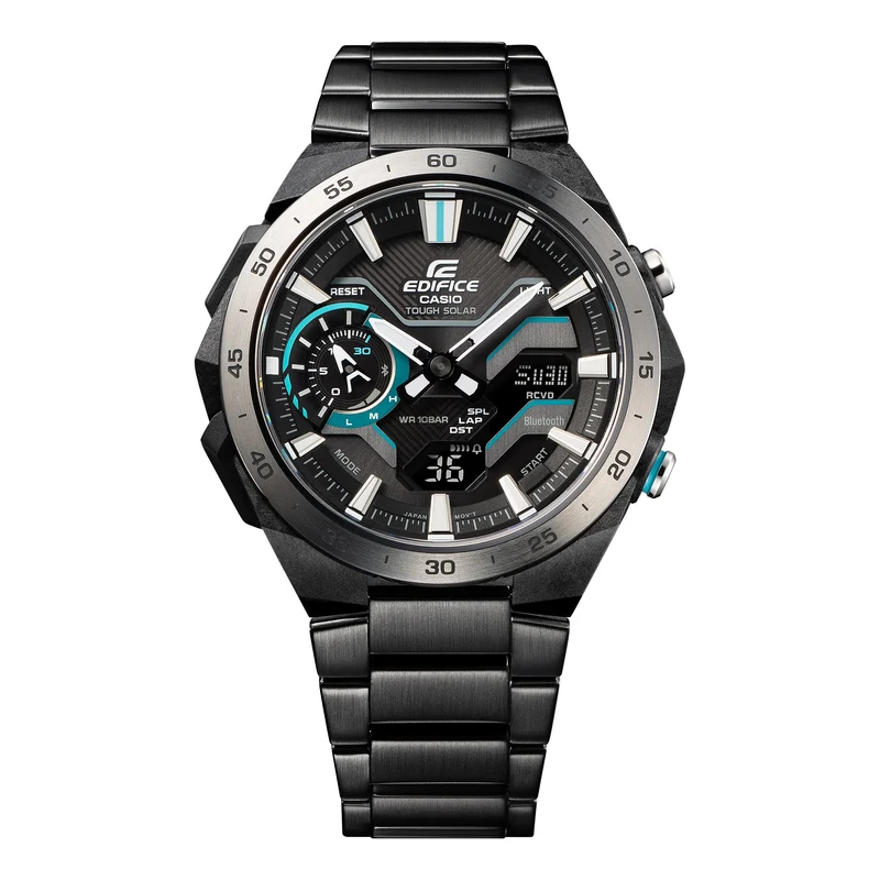 Casio Edifice ECB-2200DD-1AEF Herrenuhr Schwarz • Tough Solar • Bluetooth Smartphone-Link
