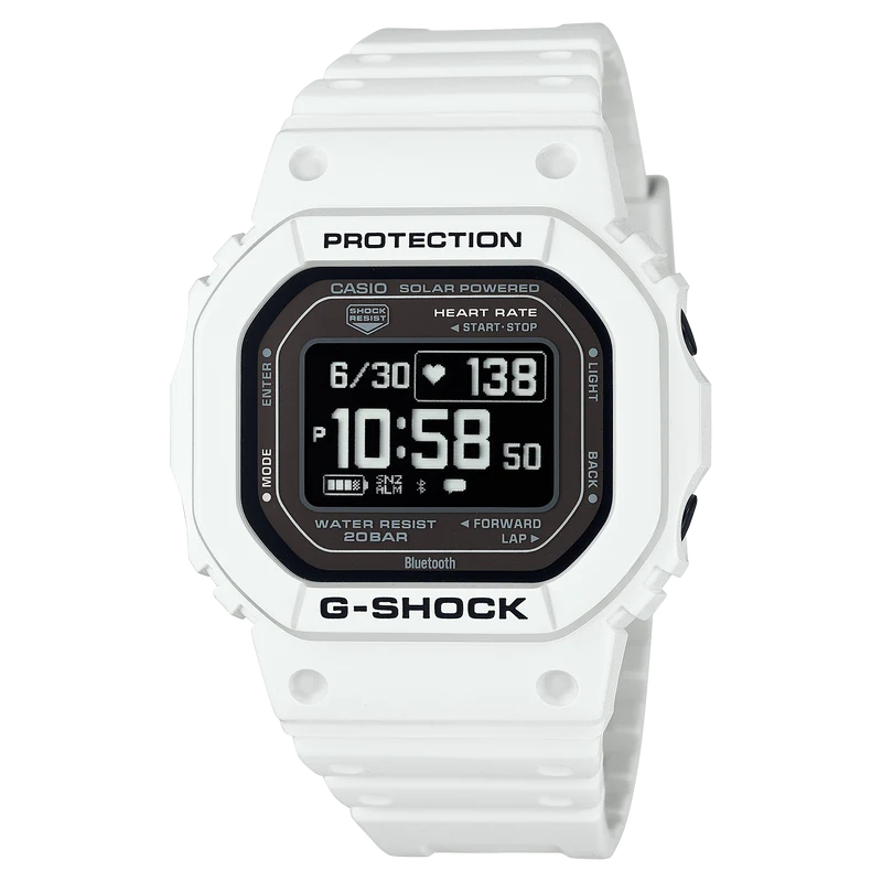 Casio G-Shock DW-H5600-7ER Herrenuhr • Herzfrequenzmesser • Solarantrieb