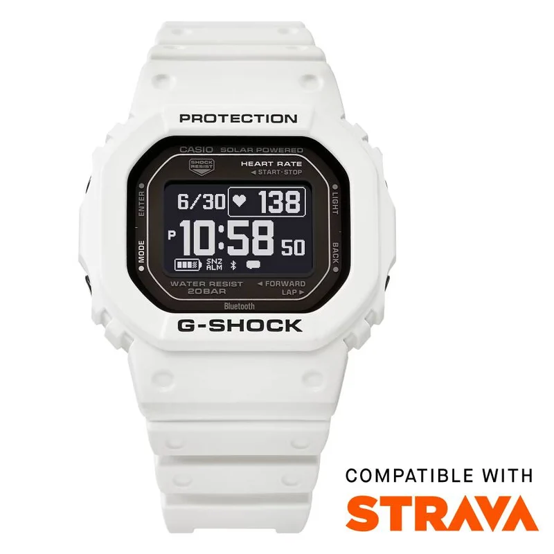Casio G-Shock DW-H5600-7ER Herrenuhr • Herzfrequenzmesser • Solarantrieb