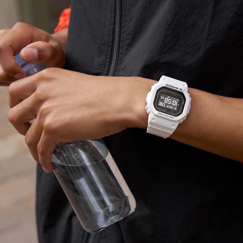 Casio G-Shock DW-H5600-7ER Herrenuhr • Herzfrequenzmesser • Solarantrieb