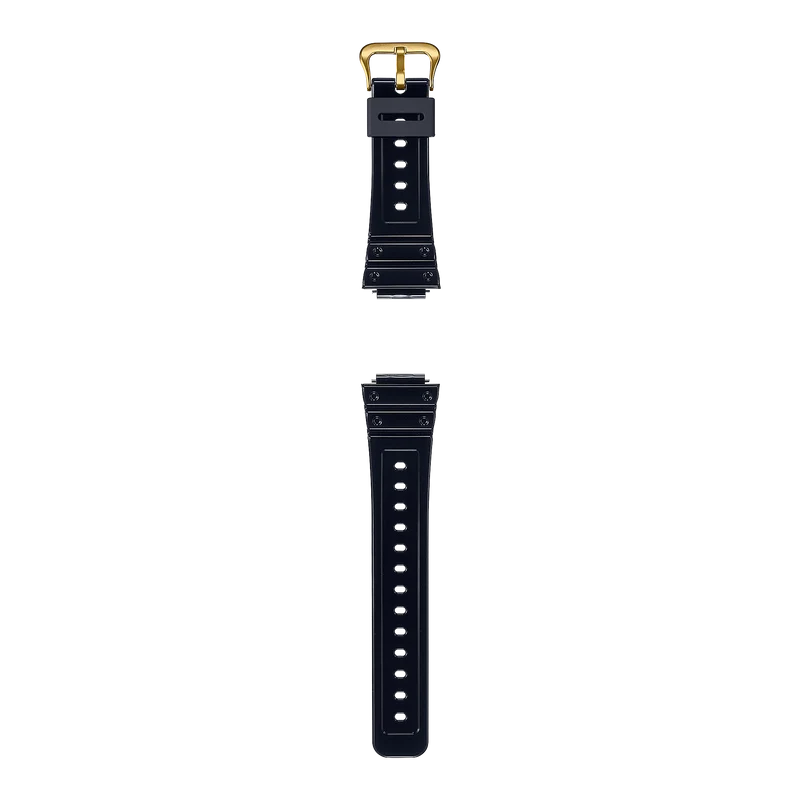 Casio G-Shock DWE-5600HG-1ER Herrenuhr Gold Chain Box Set • Wechselbare Lünetten und Bänder • Hip-Hop-Design