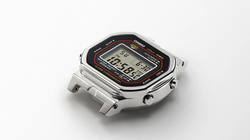 Casio DW-5000R-1AER G-Shock Herrenuhr Schwarz • Digitaler Chronograph • 20 bar wasserdicht