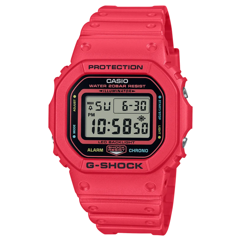 Casio DW-5600EP-4ER Herrenuhr G-Shock • 20 BAR Wasserdicht • Stoßfest