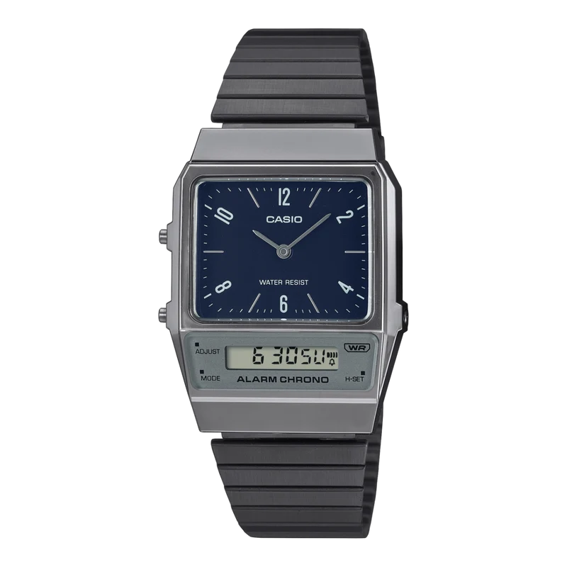 Casio AQ-800EB-2AEF Herrenuhr Vintage Collection Blau • Analog-Digital-Werk • Retro-Design