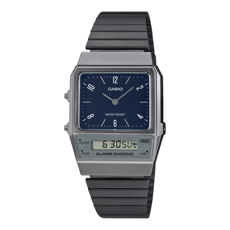 Casio AQ-800EB-2AEF Herrenuhr Vintage Collection Blau • Analog-Digital-Werk • Retro-Design