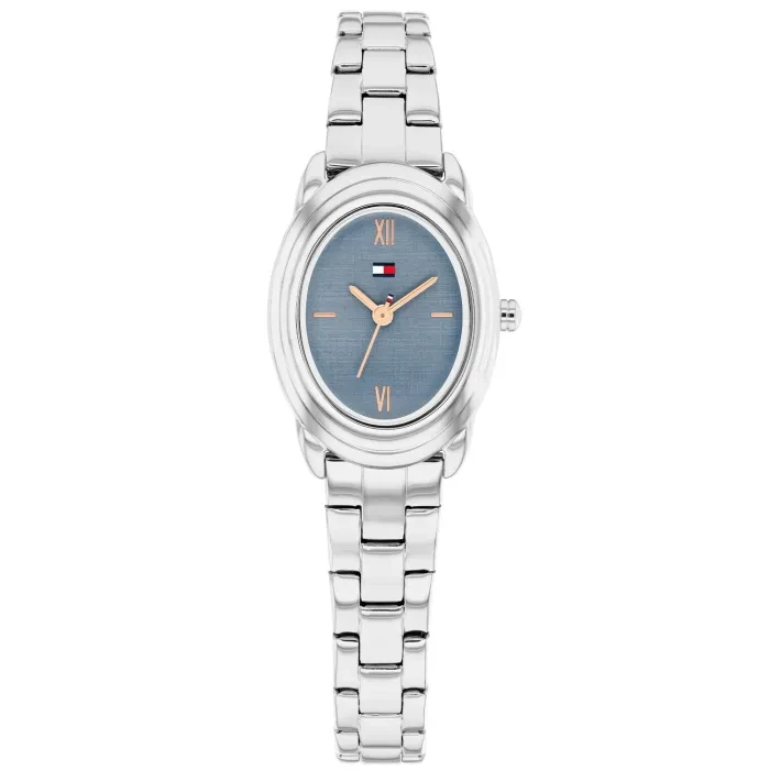 Tommy Hilfiger Demi Oval 1782873 Damen Armbanduhr • Ovales Gehäuse • Elegantes Design