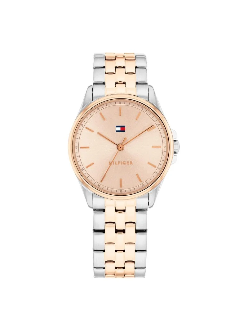 Tommy Hilfiger Jade 1782772 Damen Armbanduhr Bicolor • Quarzwerk • Edelstahlgehäuse 30 mm