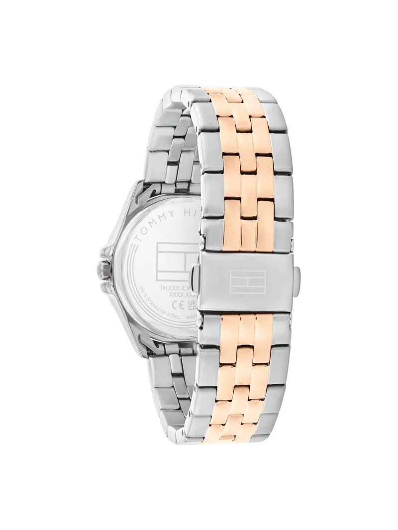 Tommy Hilfiger Jade 1782772 Damen Armbanduhr Bicolor • Quarzwerk • Edelstahlgehäuse 30 mm