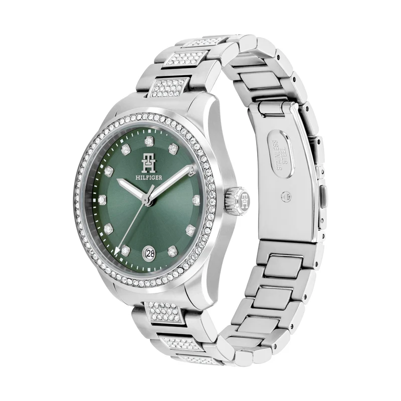 Tommy Hilfiger TH85 Crystals 1782759 Damen Armbanduhr • Kristallbesatz • Quarzwerk