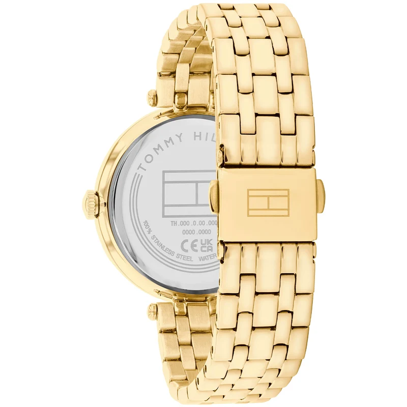 Tommy Hilfiger Natalie 1782718 Damen Armbanduhr Gold • Mineralglas • Quarzwerk