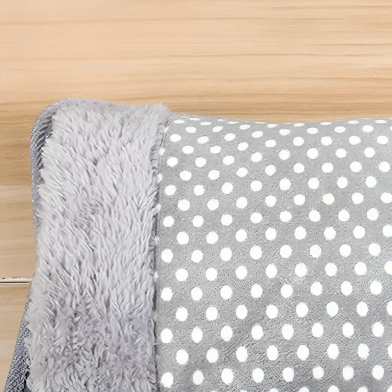 Elektrisch Verwarmingskussen met Handwarmer Functie Pluche Warmtekussen Grijs Lila 450W EU Stekker Comfort | Sansoti