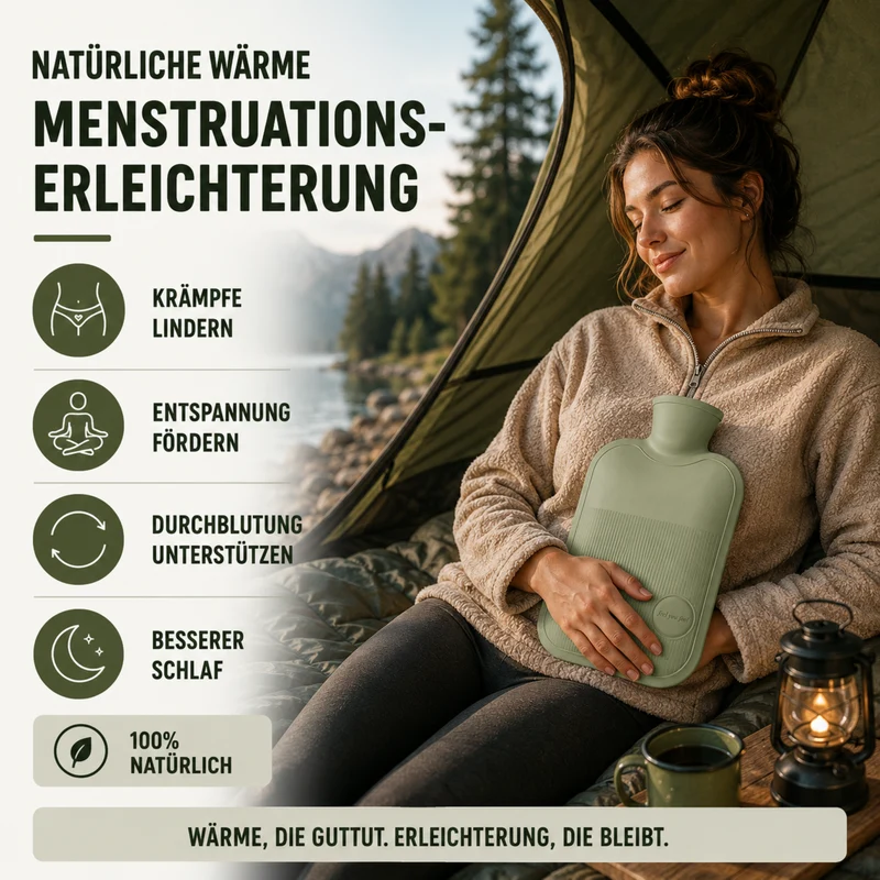 Warmwaterkruik 2000ml Lekvrij met Zachte Fleece Hoes voor Koude Voeten Handen en Rug Winterwarmte Comfort | Sansoti