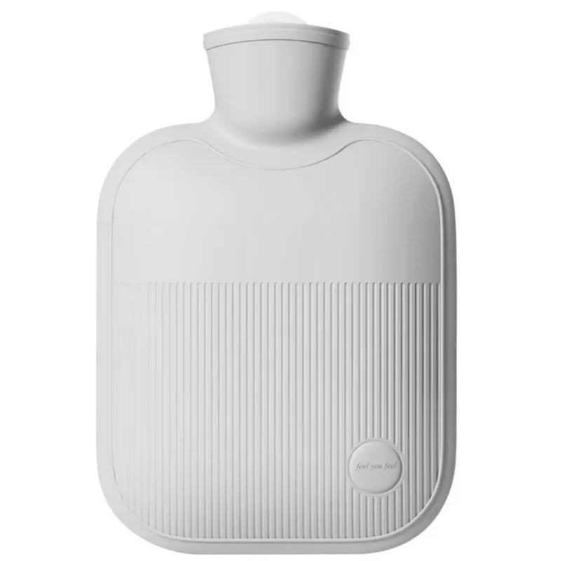 Warmwaterkruik 2000ml Lekvrij met Zachte Fleece Hoes voor Koude Voeten Handen en Rug Winterwarmte Comfort | Sansoti