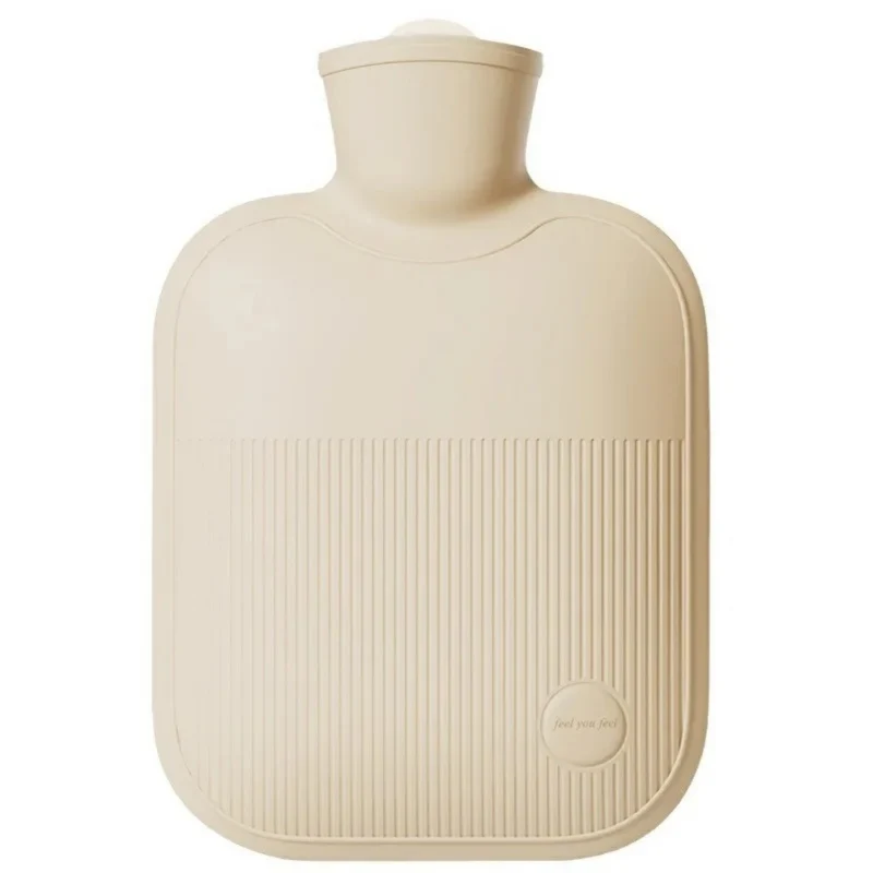 Warmwaterkruik 2000ml Lekvrij met Zachte Fleece Hoes voor Koude Voeten Handen en Rug Winterwarmte Comfort | Sansoti