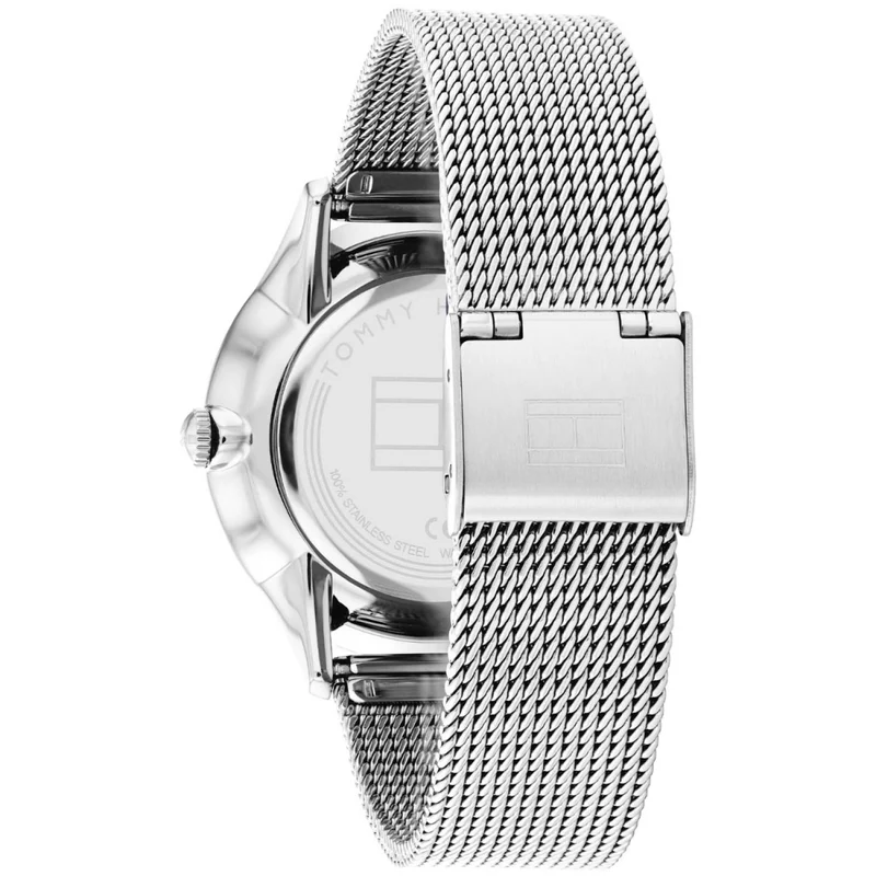 Tommy Hilfiger Layla 1782456 Damen Armbanduhr Silber • Mineralglas • Quarzwerk