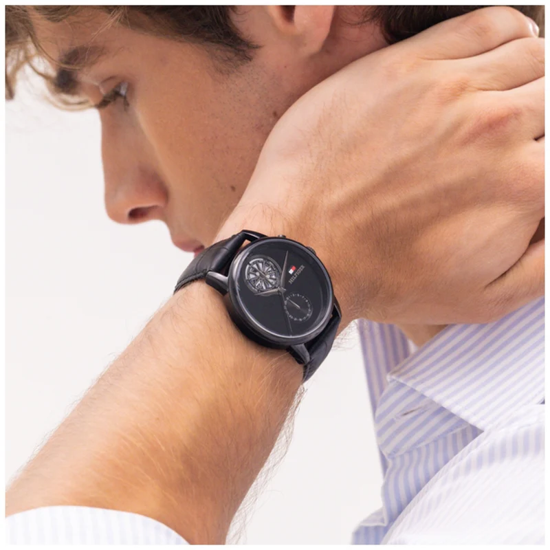 Tommy Hilfiger 1710748 Armbanduhr • Klassisches Design • Tommy Hilfiger Qualität