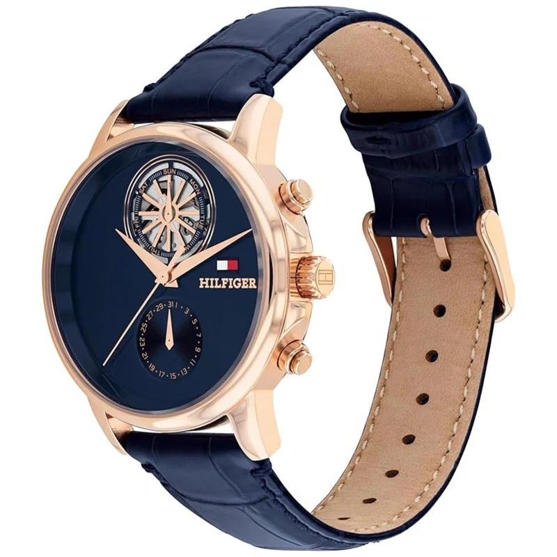 Tommy Hilfiger Stewart 1710747 Herrenuhr • Klassisches Design • Edelstahlgehäuse