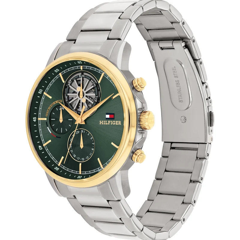 Tommy Hilfiger Stewart 1710735 Herren • Chronograph • Leuchtzeiger