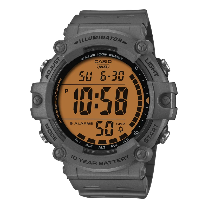 Casio AE-1500WHC-8AVEF Armbanduhr Schwarz • 100 m Wasserdicht • 10 Jahre Batterie