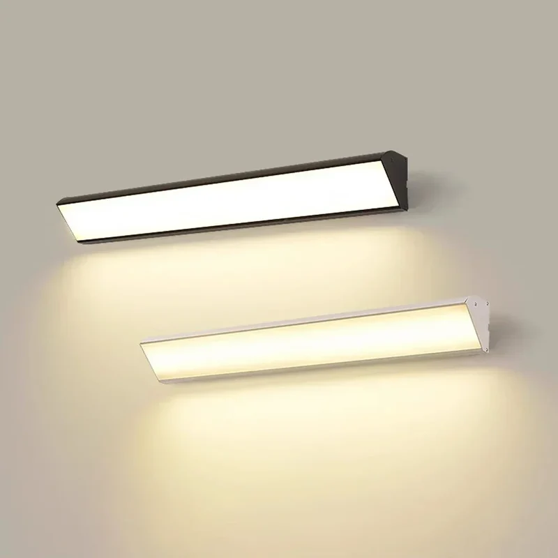 Moderne LED Wandlamp 48-120cm Aluminium Binnen Buiten Warm Wit Koud Wit Sfeervol Licht Woonkamer Tuin | Sansoti