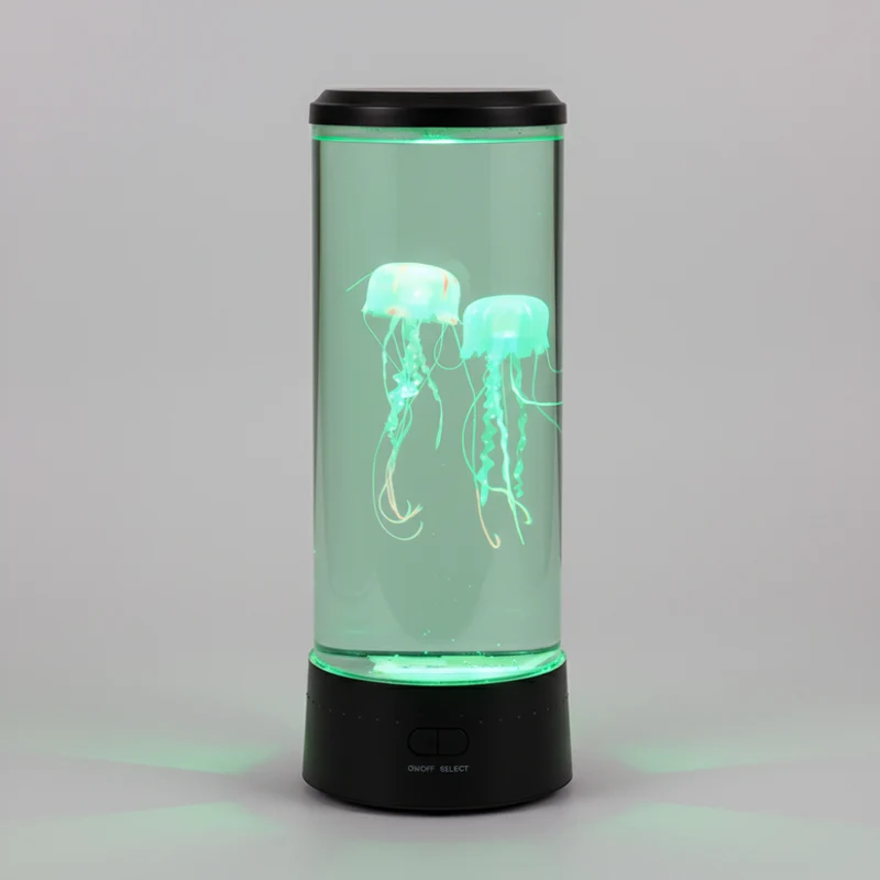 LED Kwallenlamp met 7 Kleuren Dimbaar Touch | Rustgevende Stemmingsverlichting Aquarium Sfeerverlichting | Sansoti