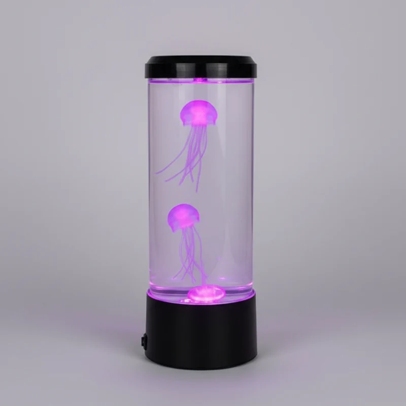 LED Kwallenlamp met 7 Kleuren Dimbaar Touch | Rustgevende Stemmingsverlichting Aquarium Sfeerverlichting | Sansoti