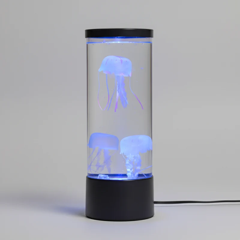 LED Kwallenlamp met 7 Kleuren Dimbaar Touch | Rustgevende Stemmingsverlichting Aquarium Sfeerverlichting | Sansoti