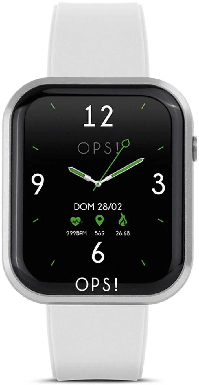 OPS! SMART CALL OPSSW-12 Unisex-Smartwatch • Pop-Spirit Design • Telefonfunktion & Fitness