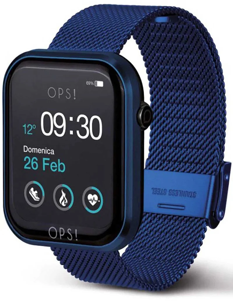 OPS! SMART Call OPSSW-20 Unisex-Smartwatch • Pop-Spirit Design • Telefonie-Funktion