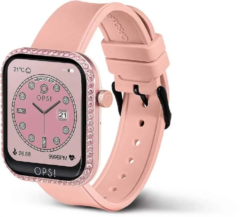 OPS! SMART Call OPSSW-41 Unisex-Smartwatch • Pop-Spirit Design • Telefonie- & Fitness-Funktion
