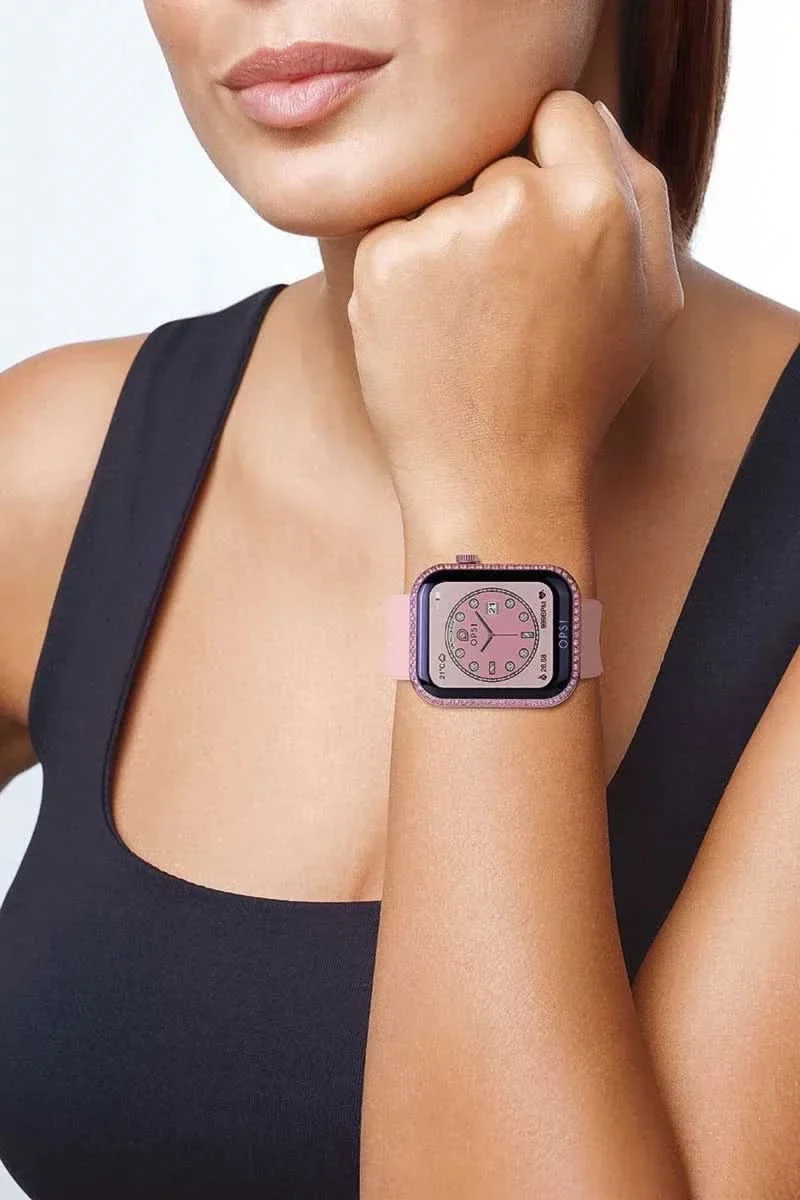 OPS! SMART Call OPSSW-41 Unisex-Smartwatch • Pop-Spirit Design • Telefonie- & Fitness-Funktion