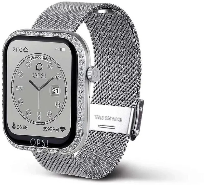 OPS! SMART Call OPSSW-43 Damen-Smartwatch • Pop-Spirit • Bluetooth Telefonie