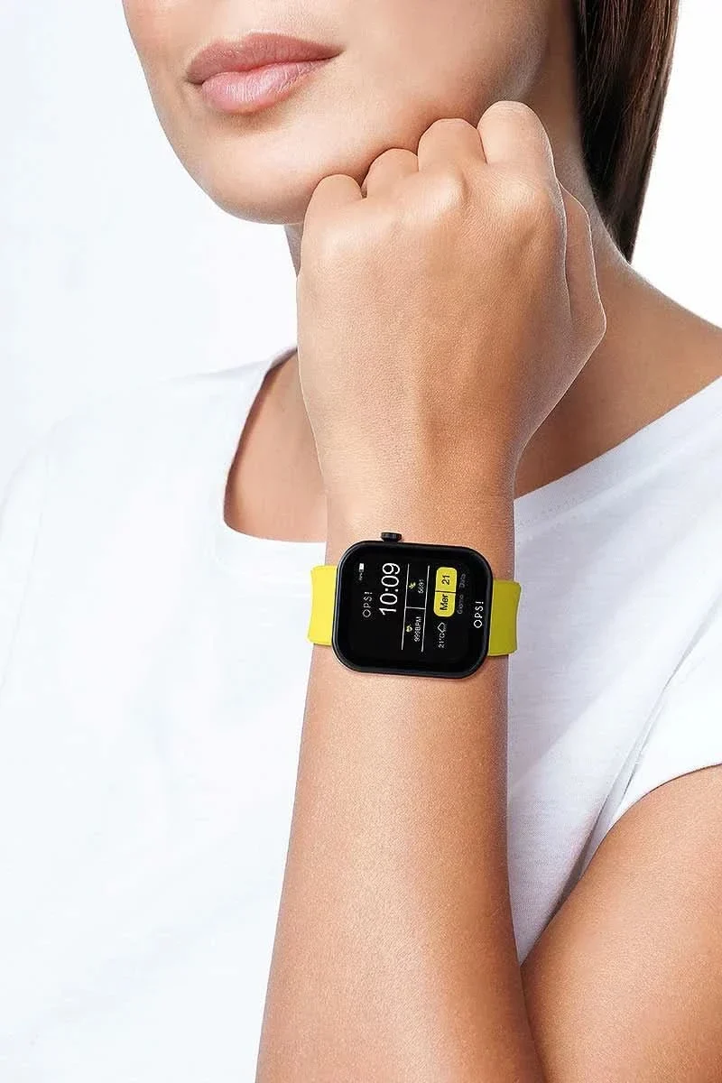 OPS! Active Call OPSSW-32 Unisex-Smartwatch • Bluetooth Call & SOS • Italienisches Design