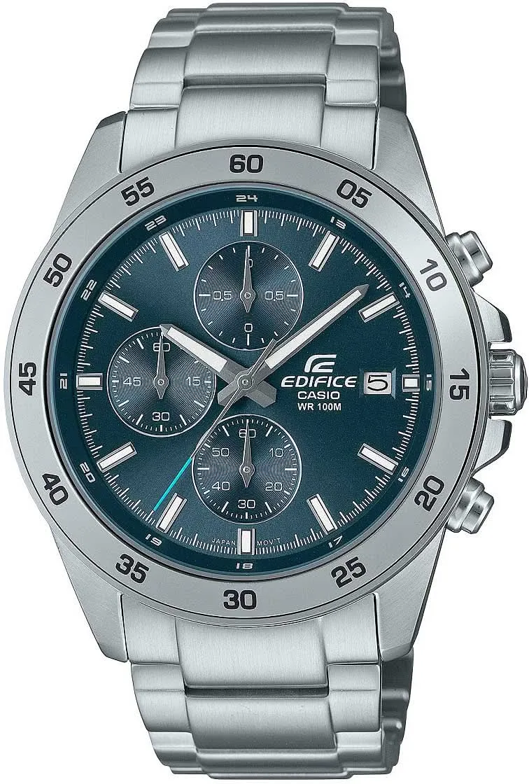 Casio Edifice EFR-526D-2AVUEF Herrenuhr • Sportlicher Chronograph • Edelstahl-Design