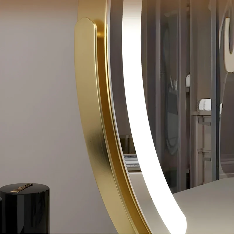 LED Make-up Spiegel Rond Met Verlichting Dimbaar 40-50-60cm | Sansoti