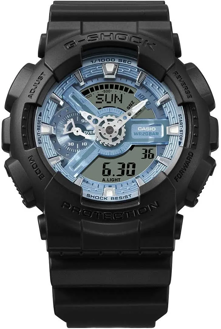 Casio G-Shock GA-110CD-1A2ER Herrenuhr • Extreme Stoßfestigkeit • 20 Bar Wasserdichtigkeit