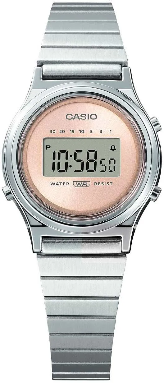 Casio Vintage LA700WE-4AEF Damenuhr • Kultiges Retro-Design • Kompaktes Format