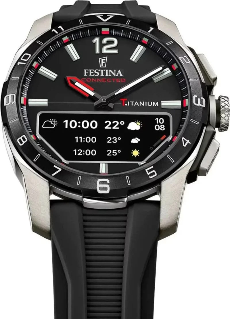 Festina Connected D F23000/4 Herrenuhr • Titanium-Gehäuse • Saphirglas