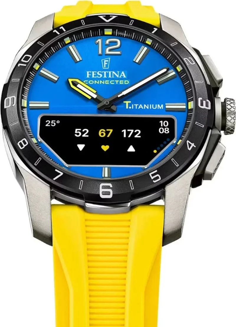 Festina Connected D F23000/8 Herrenuhr • Titanium-Gehäuse • Saphirglas